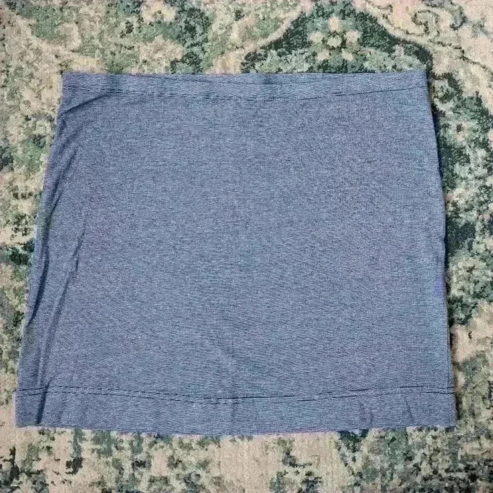 H&M Basic Blue Skirt Bodycon Size L
